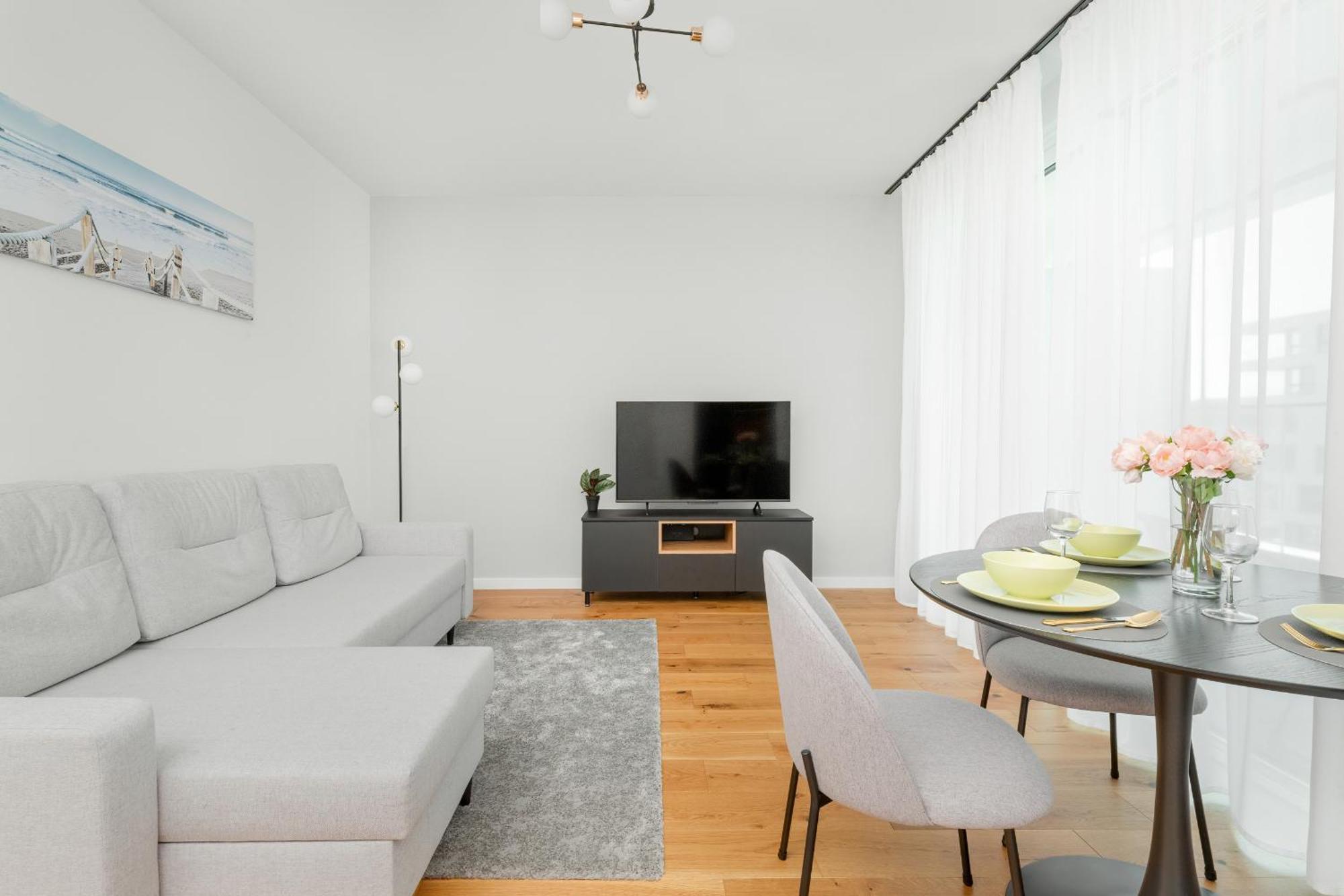 Apartament Na 15 Pietrze Z Widokiem Na Zatoke W Gdyni I Parkingiem By Noclegi Renters Gdynia Exterior foto